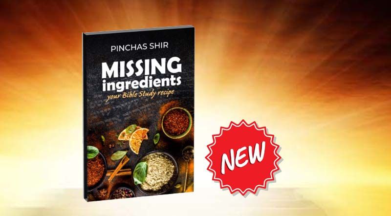 New Book - "Missing Ingredients" by Pinchas Shir