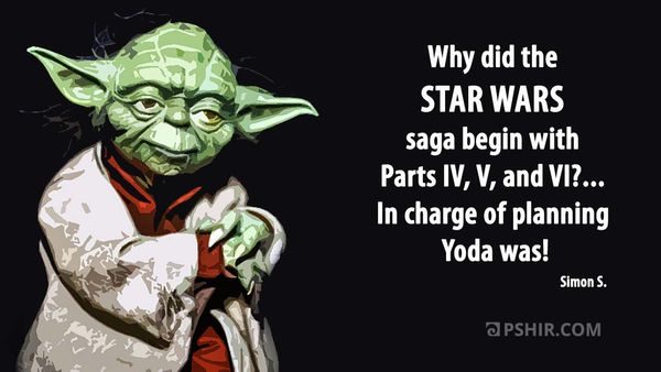 The Star Wars Saga...