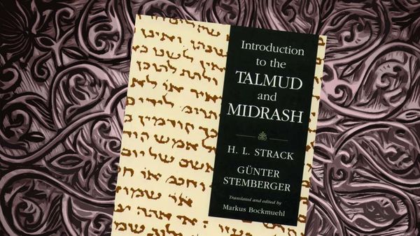 Intro to the Talmud and Midrash by Strack and Stemberger